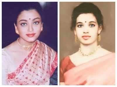 vrinda rai young|Aishwarya Rai shares priceless throwback photos of her parents。